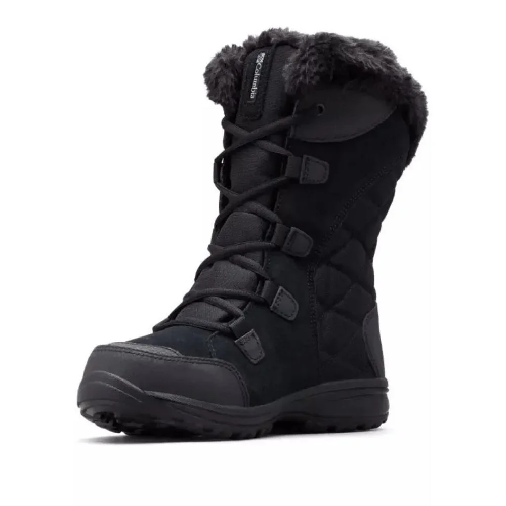 New Columbia Women's Ice Maiden II Snow Boot Black 9.5